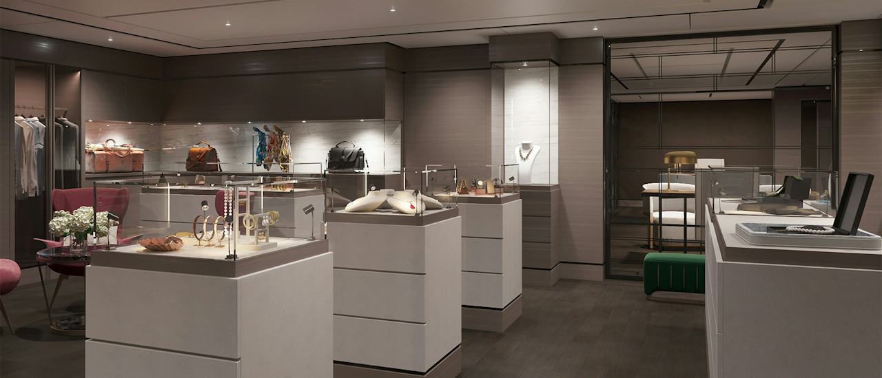 The Boutique – von exklusiver Sportmode und Markenbekleidung bis hin zu Schmuck und Lederwaren