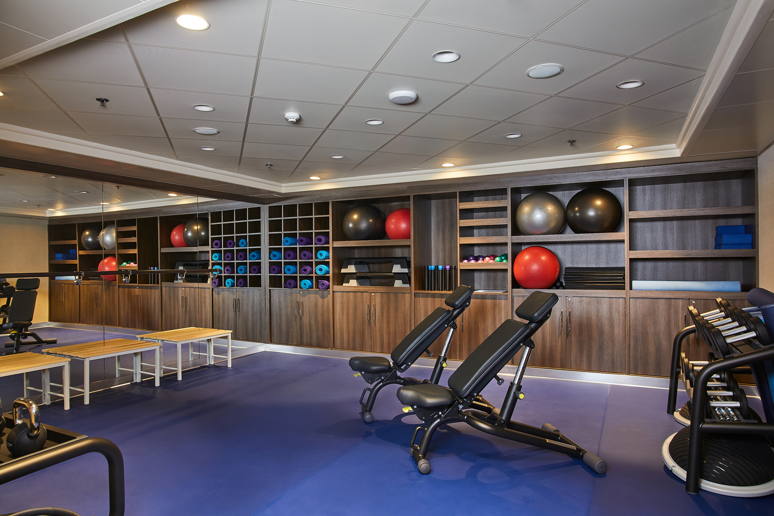 Der Fitnessraum
