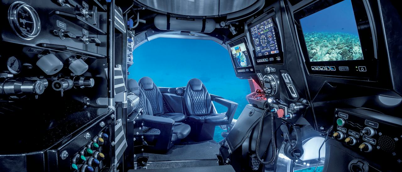 Gegen Aufpreis erwartet Sie eine spannende Auswahl an U-Boot-Ausflügen, die Sie tief hinab in die Ozeane führen – von der Arktis bis zur Antarktis, von der Karibik bis zum Mittelmeer und von den Fjorden Norwegens bis nach Grönland.