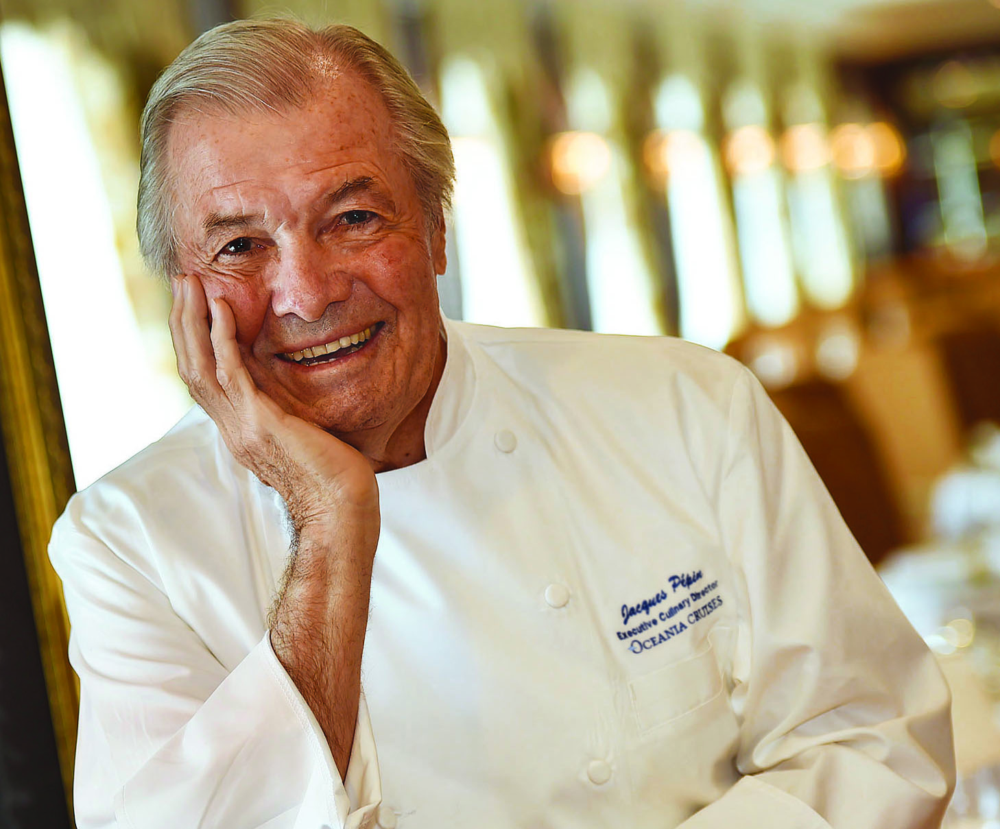 Der gefeierte Küchenchef Jacques Pepin