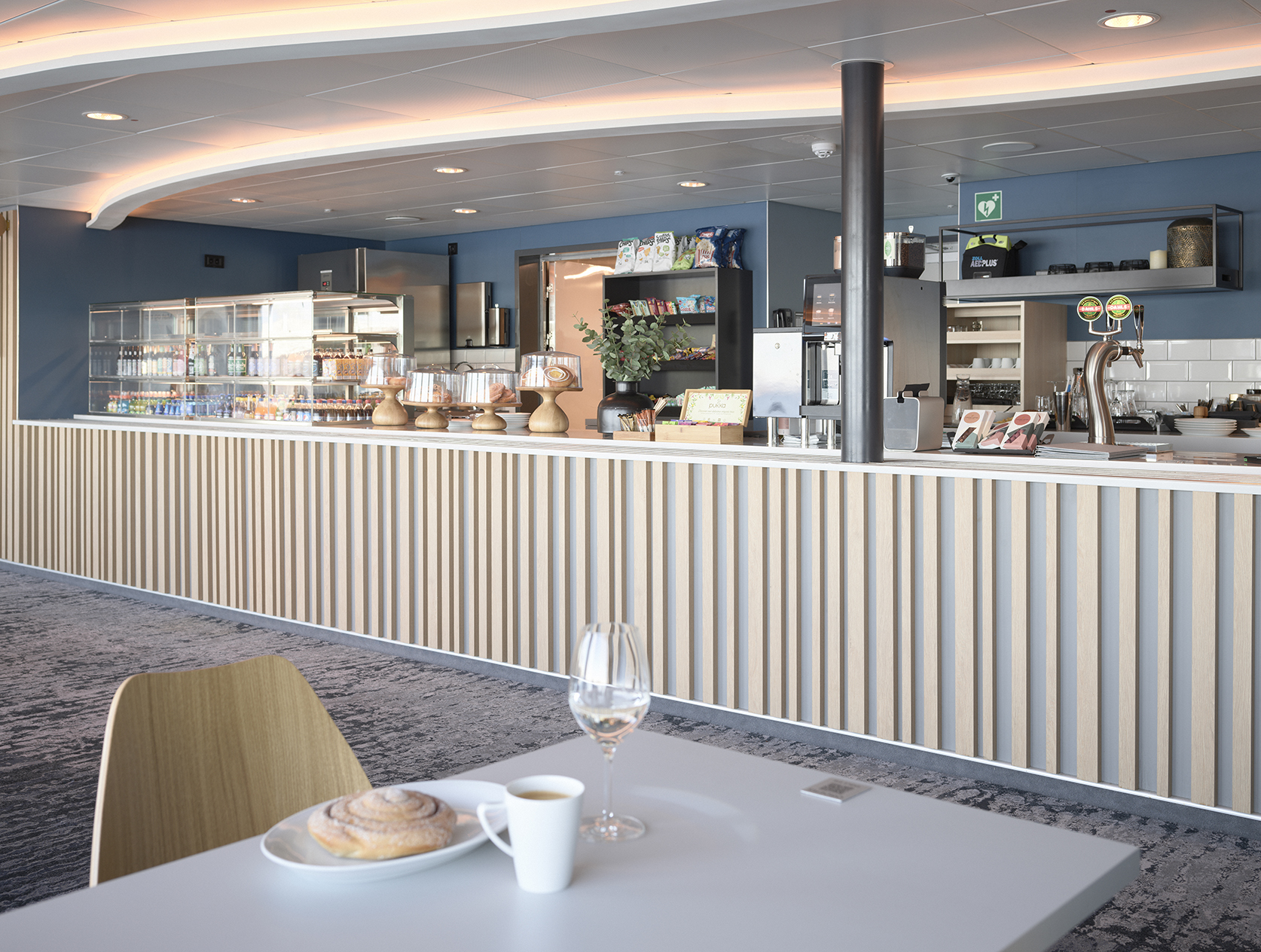 Das Havly Café ist von morgens bis abends geöffnet