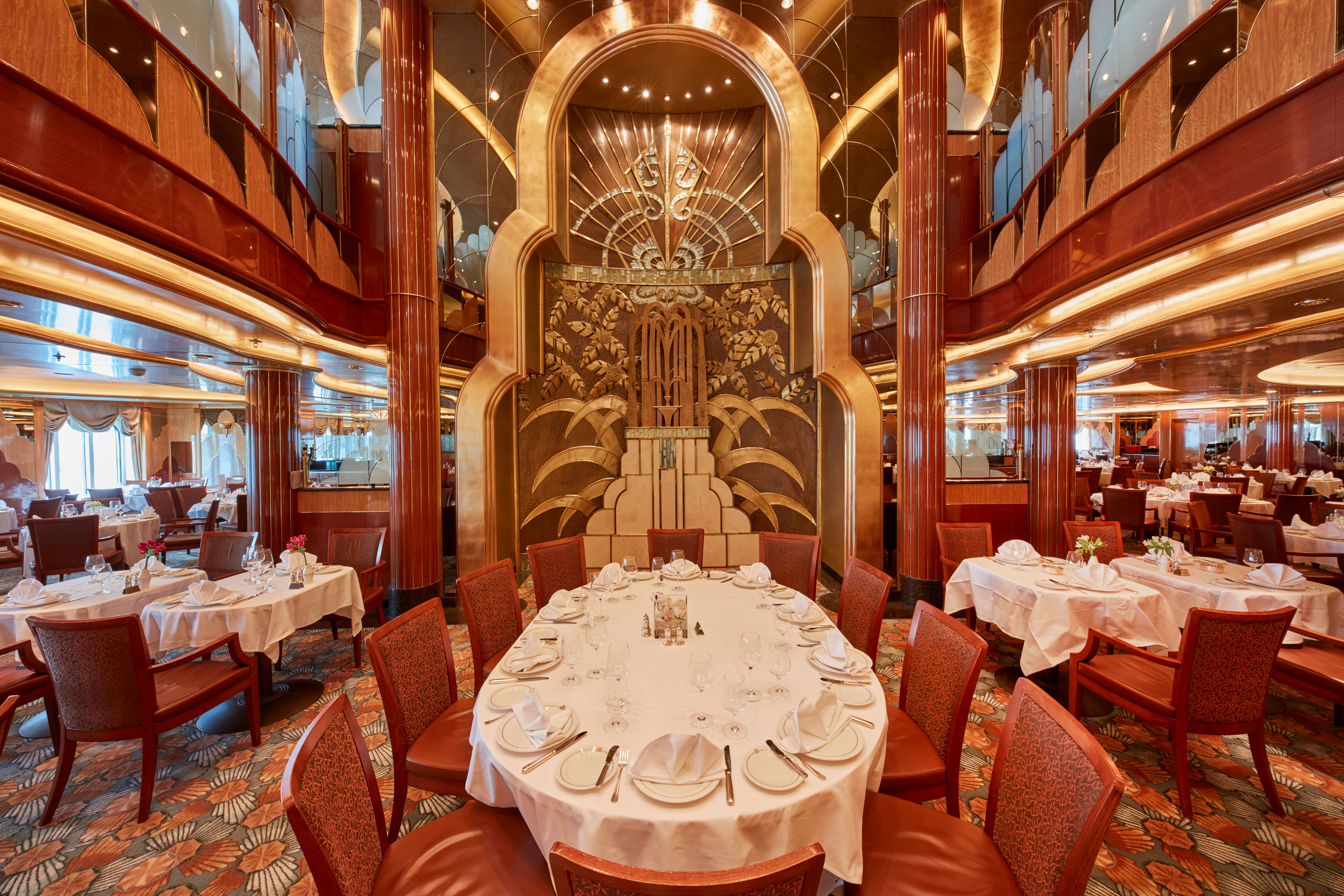 Das im Kreuzfahrtpreis enthaltene Hauptrestaurant