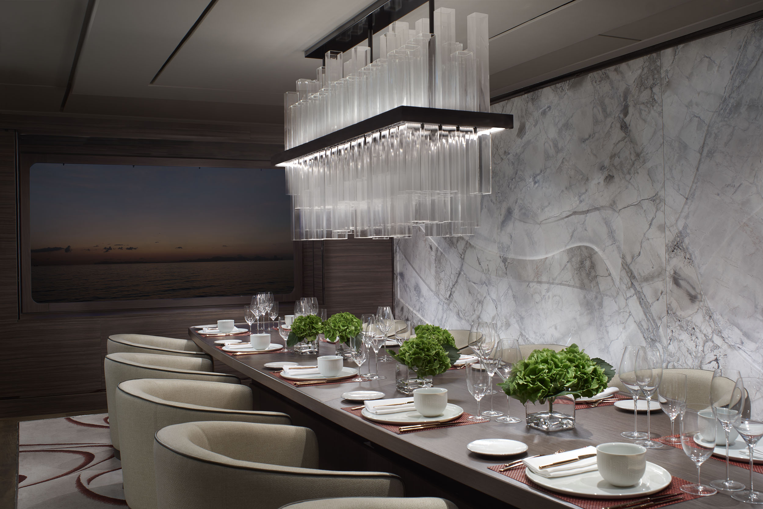 The Ochre Room ist das Hauptrestaurant