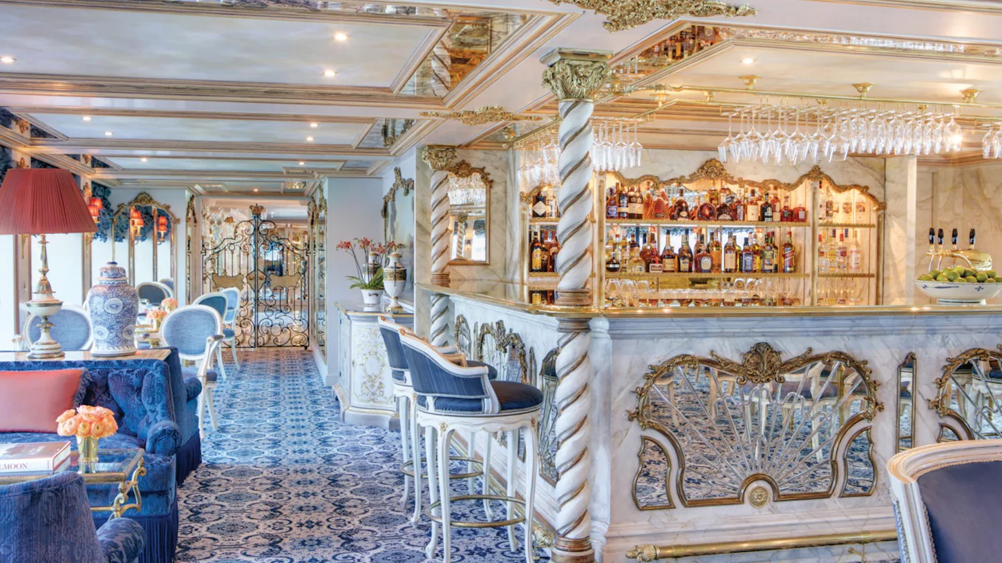 Habsburg Lounge des Kreuzfahrtschiffes S.S. Maria Theresia