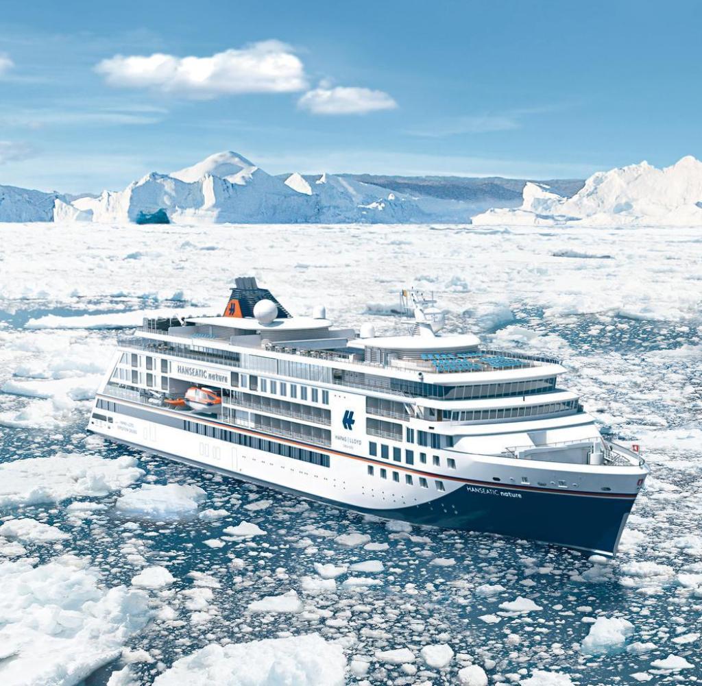 Kreuzfahrt Schiff in der Arktis & Grönland