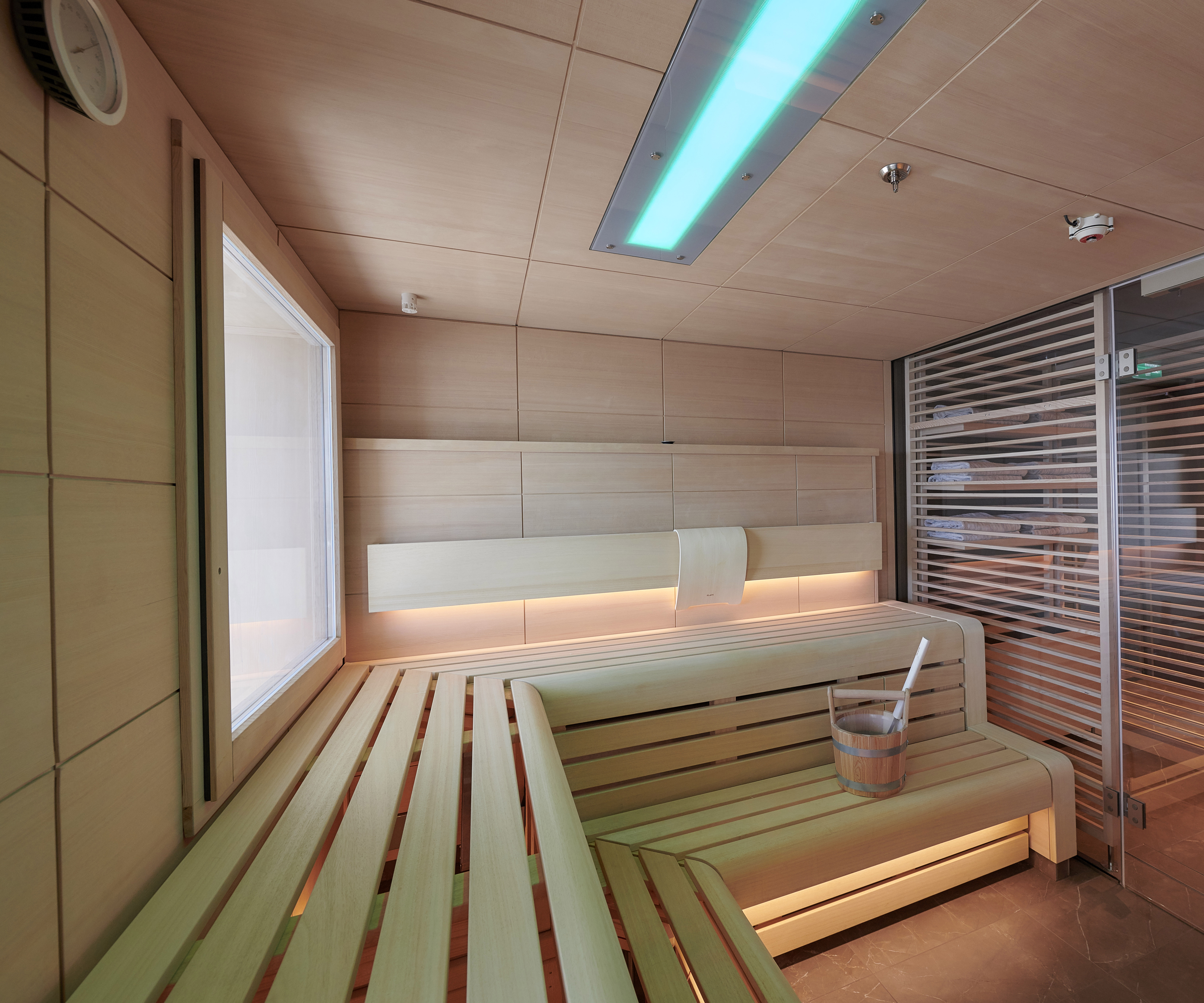 Sauna des Kreuzfahrtschiffes Scenic Eclipse 2