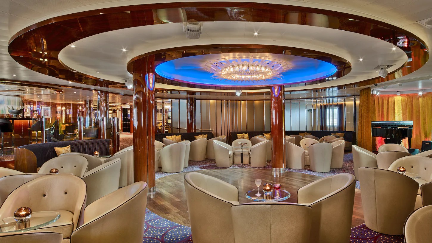 Show-Lounge des Kreuzfahrtschiffes Seabourn Encore