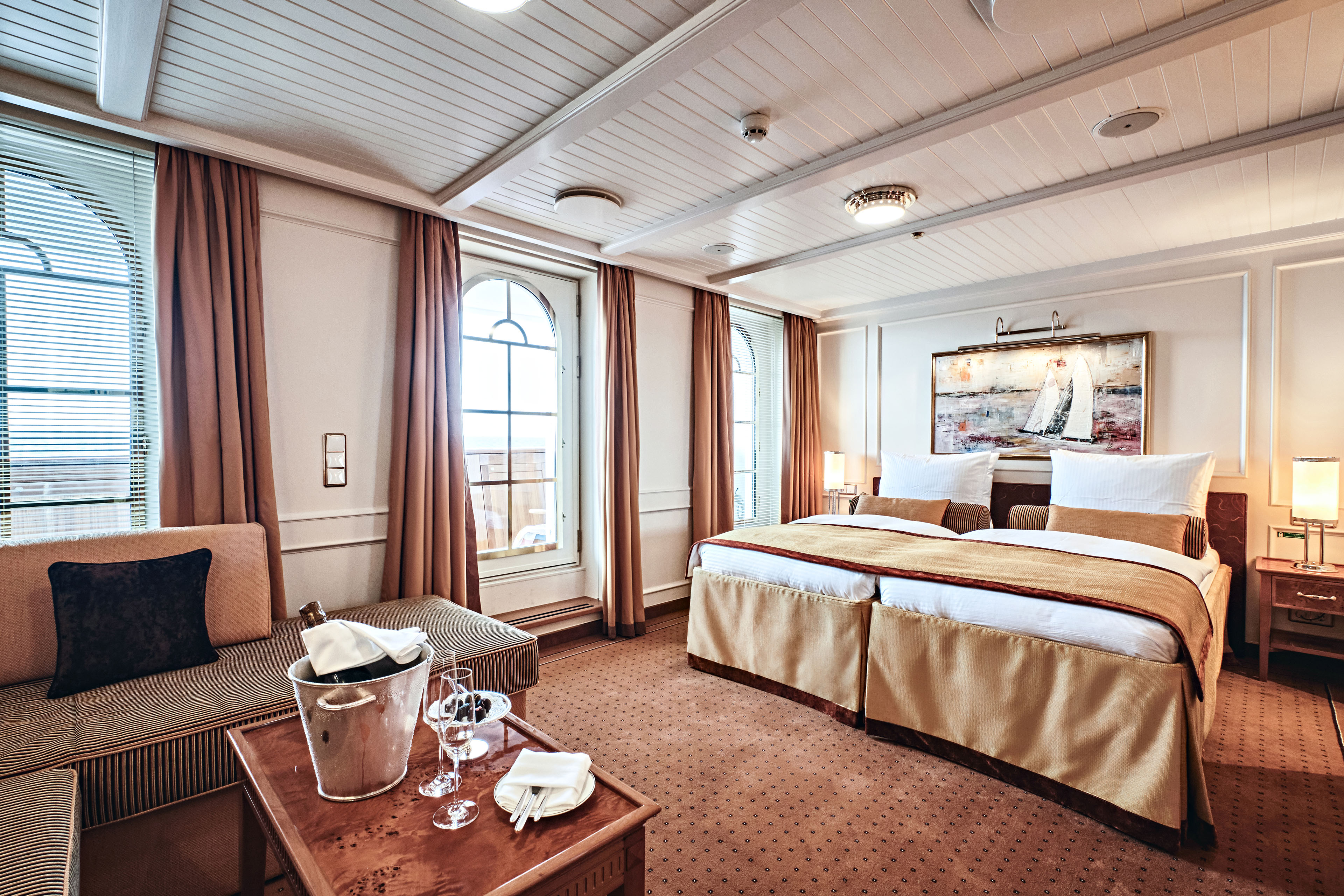 Suite des Kreuzfahrtschiffes Sea Cloud Spirit