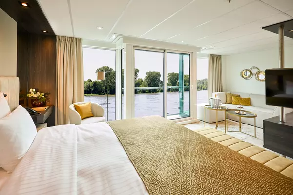 Suite mit begehbarem Balkon