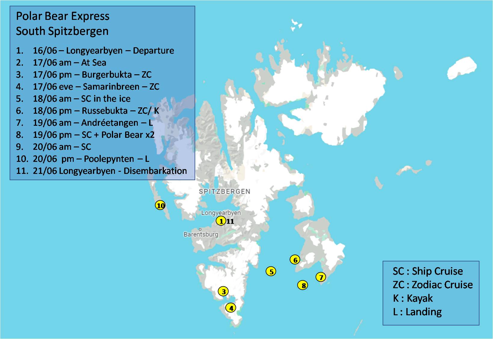 Expeditions-Logbuch der Ocean Albatros