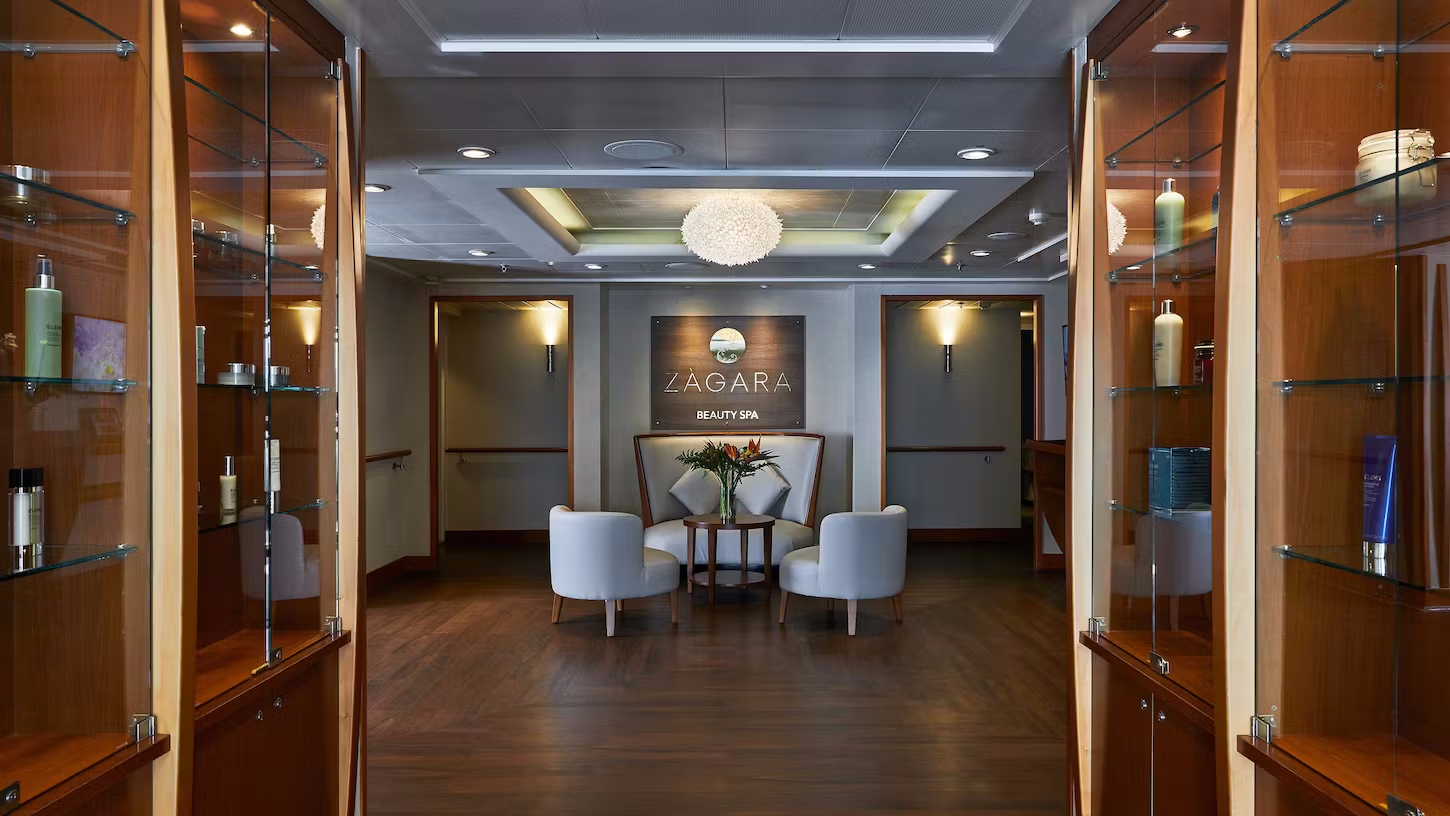 Zodiac Ankleidezimmer des Kreuzfahrtschiffes Silver Shadow